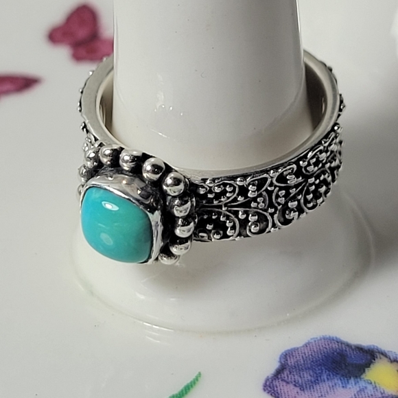 925-SILVER   VINTAGE RING SIZE 6 - Picture 16 of 16